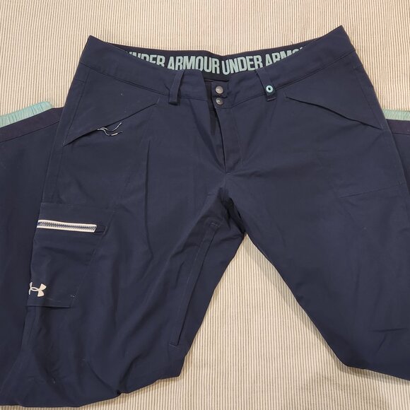 Under Armour Womens ColdGear Infrared Chutes Snowboard Ski Pants - XL - Picture 5 of 6